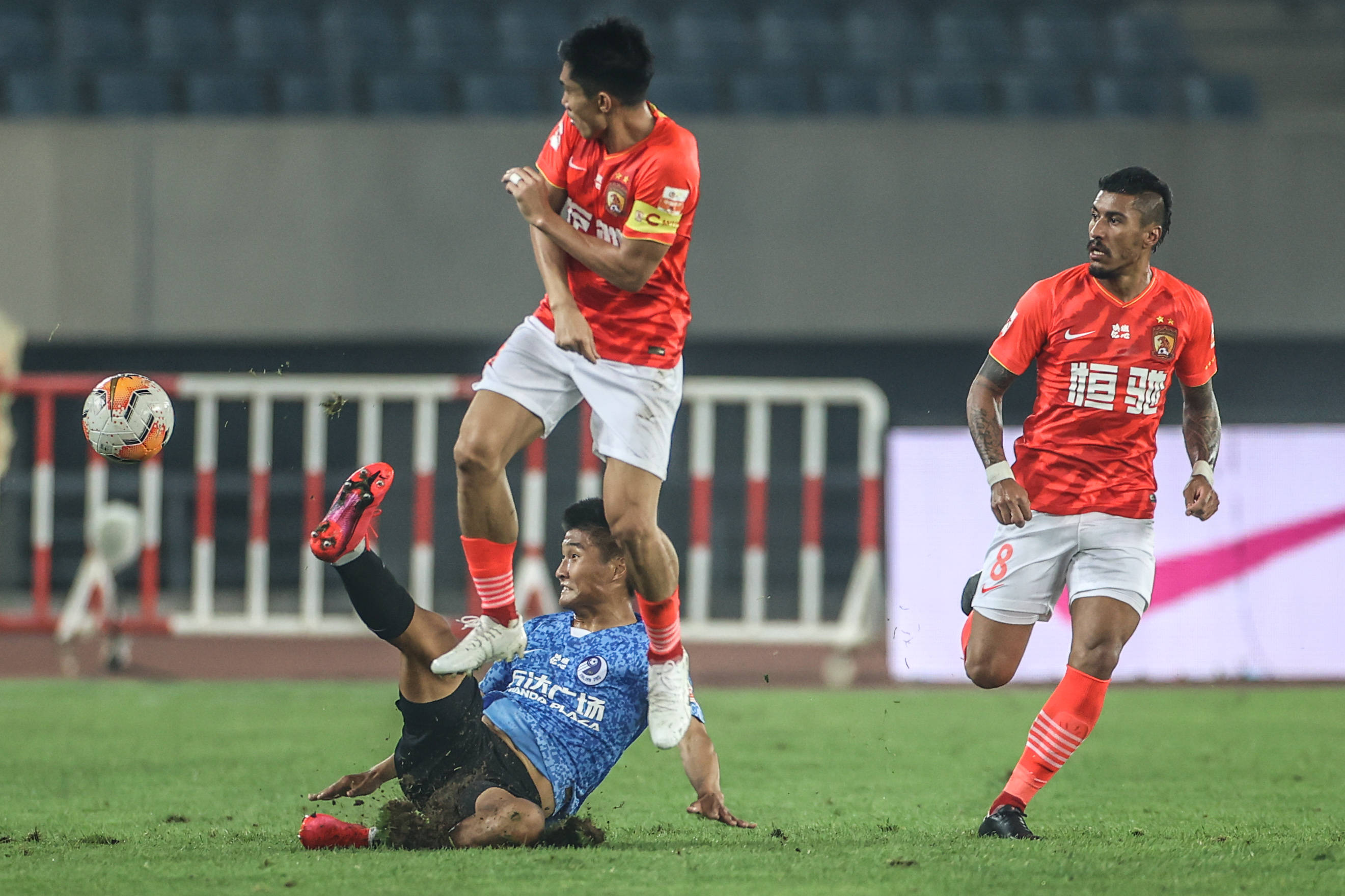 广州恒大对阵福岛联合，全队士气高涨